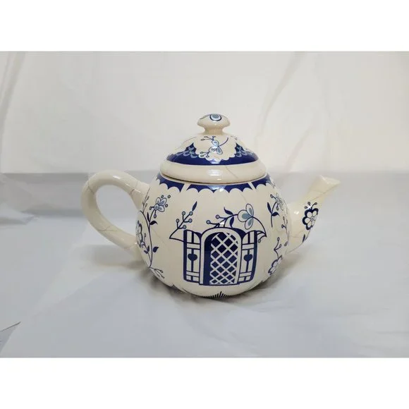 Disney Store Davids Cookies "Teapot" Cookie Jar - Land of Broken China - Picture 3 of 6